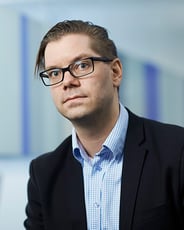 Marius Gonsholt Hov fra Handelsbanken. Foto: Bård Gudim